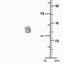 ICING Select Sterling Silver 8MM Cubic Zirconia Pear Stud Earring,