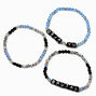 Deja Vu Beaded Stretch Bracelets - 3 Pack,