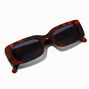 Tortoiseshell Rectangular Sunglasses,