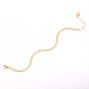 Gold Simple Sleek Chain Bracelet,