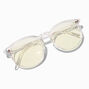 Solar Blue Light Reducing Holographic Clear Lens Frames,